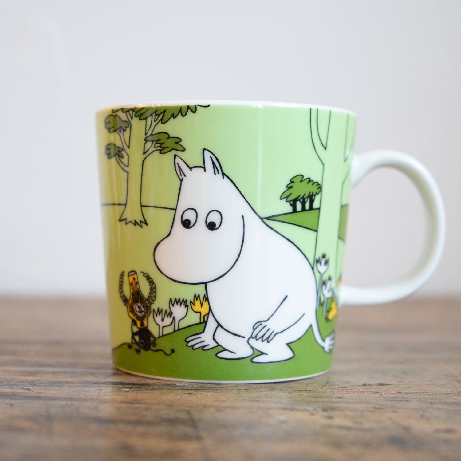 ARABIA/アラビア Moomin ムーミン マグ 300ml ムーミン グリーン