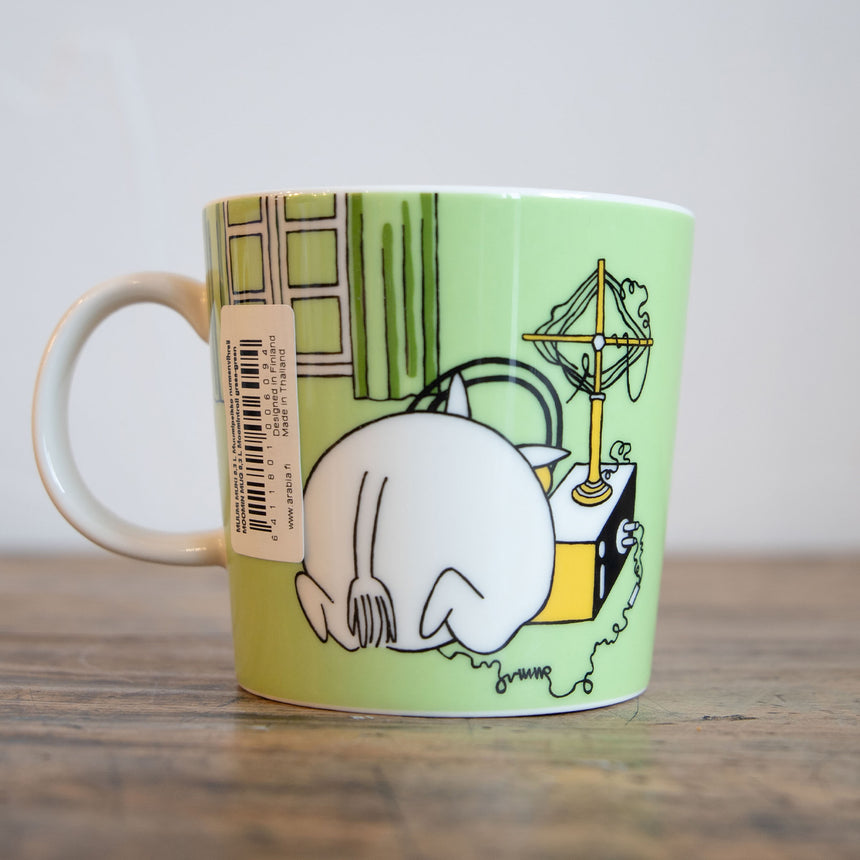 ARABIA/アラビア　Moomin ムーミン マグ 300ml ムーミン グリーン