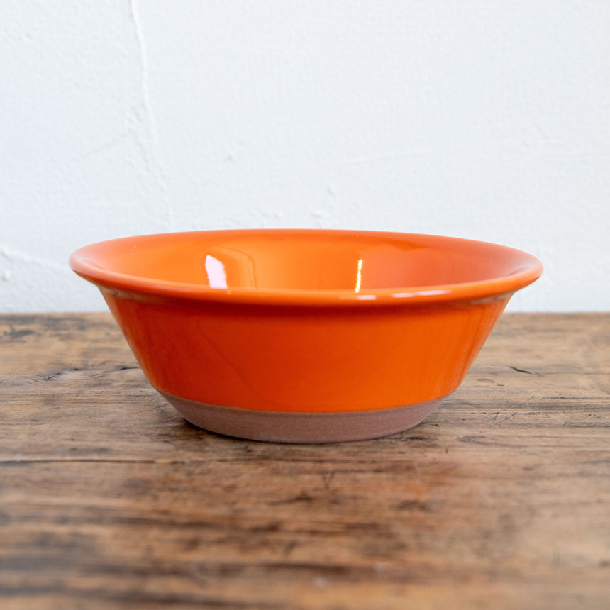CHIPS/チップス　bowl　ORANGE　美濃焼