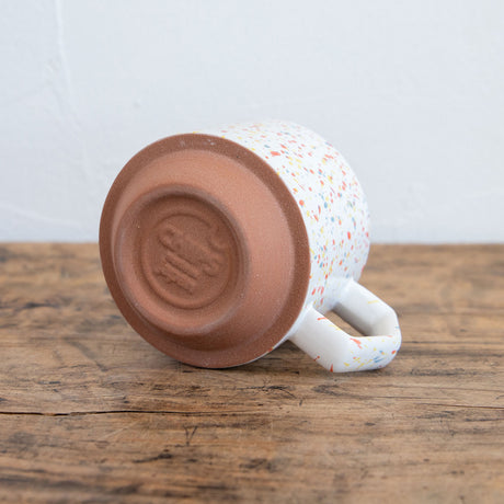 CHIPS/チップス　stack mug　WHITE-ORANGE　美濃焼