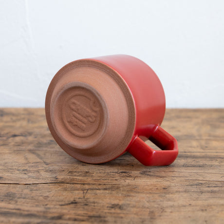 CHIPS/チップス　stack mug　MAT red　美濃焼