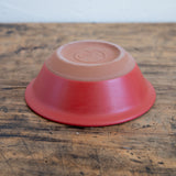 CHIPS/チップス　bowl MATTE RED 美濃焼