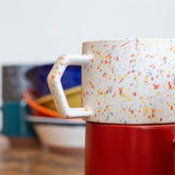 CHIPS/チップス　stack mug WHITE-ORANGE 美濃焼