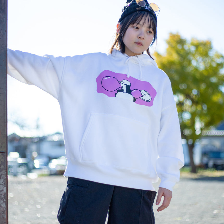 ニコノマニマニ 2024AW　ビッグシルエットパーカー  ‘CHEWING GUM’