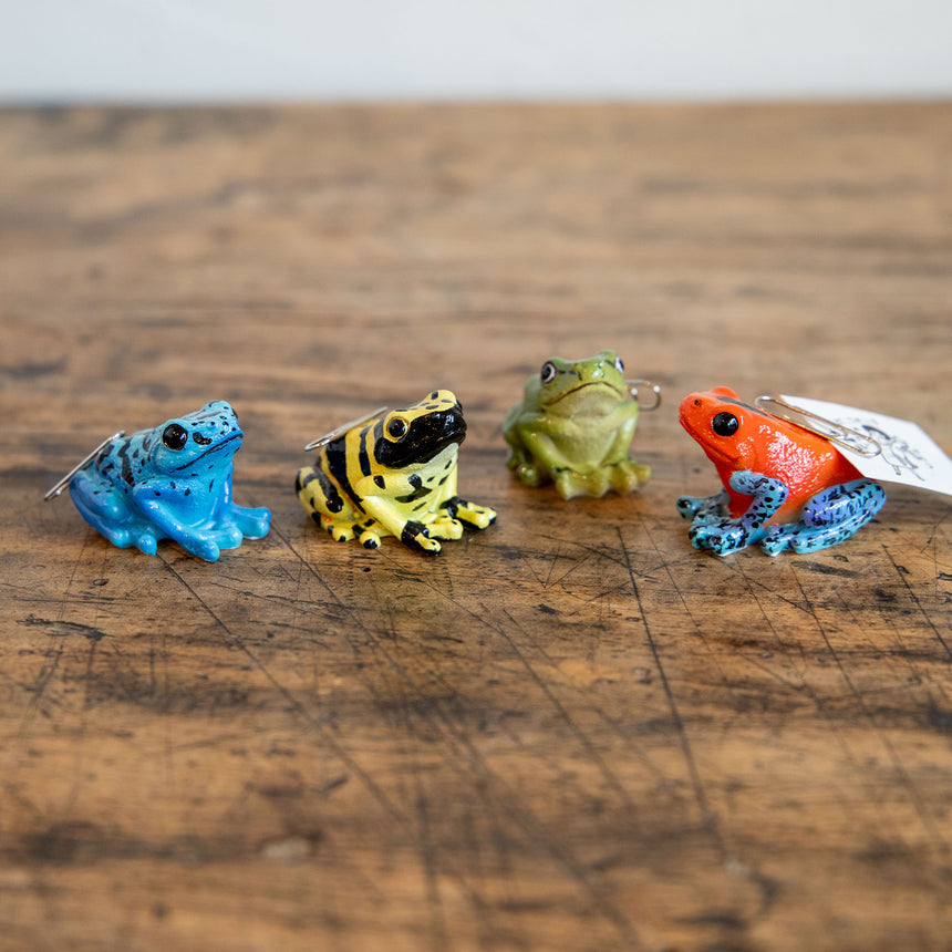 magnet / マグネット　リアルな生き物マグネット REPTILES MAG レプタイルズ マグ ヤドクガエル 青　BLUE POISON DART FROG