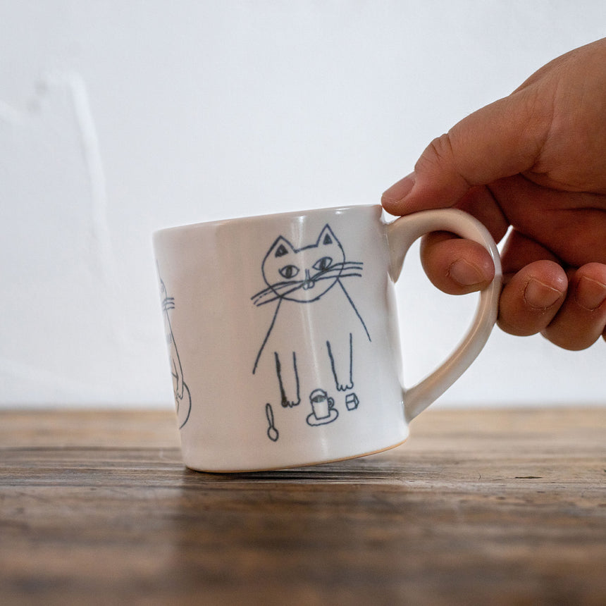 トラネコボンボン　猫のマグカップ(小)