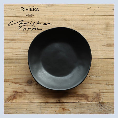 Riviera/リヴィエラ  スーププレート  25cm  サブル・ノワール