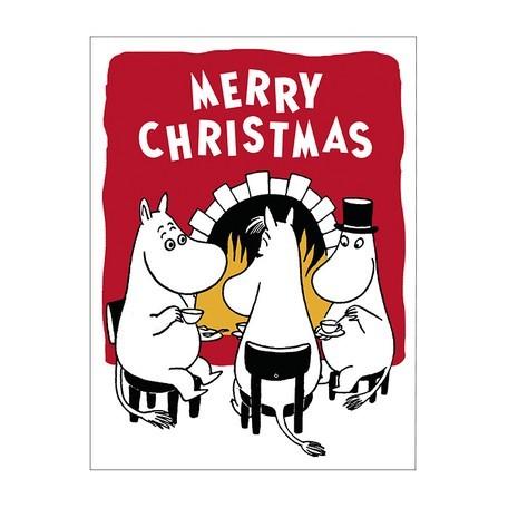 ムーミン Putinki プティンキ クリスマスグリーティングカード Moomin 